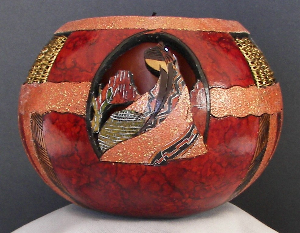 Gourd-Candle-Holder-front